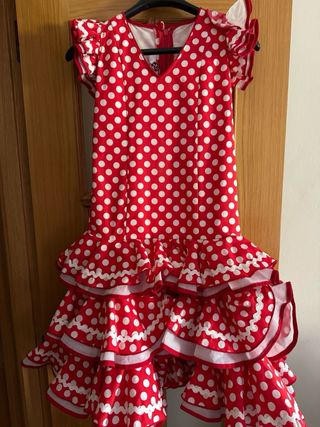 Traje de gitana niña