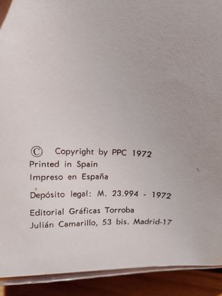 Cristianos en el Mundo , La Moral Catolica ,1972