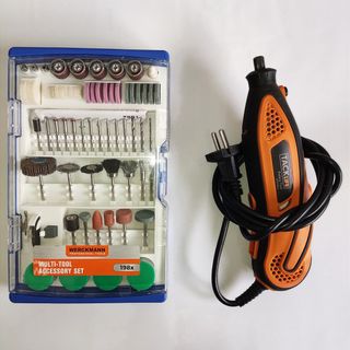 Dremel o Mini amoladora con accesorios