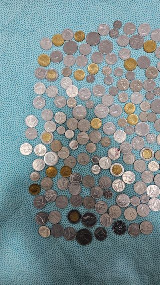 Lotto collezione 896 monete mondo