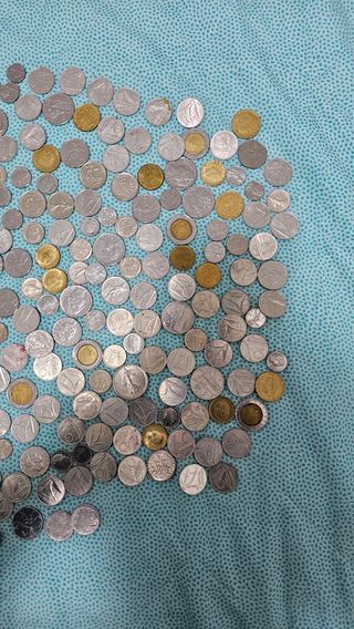 Lotto collezione 896 monete mondo