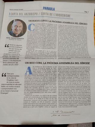 Paraula ,Iglesia de Valencia 1713 de 2023