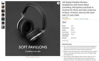 Auriculares inalámbricos Jaz Bepop en su caja