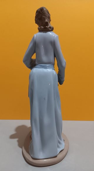 Figura madre e hija cerámica lladro