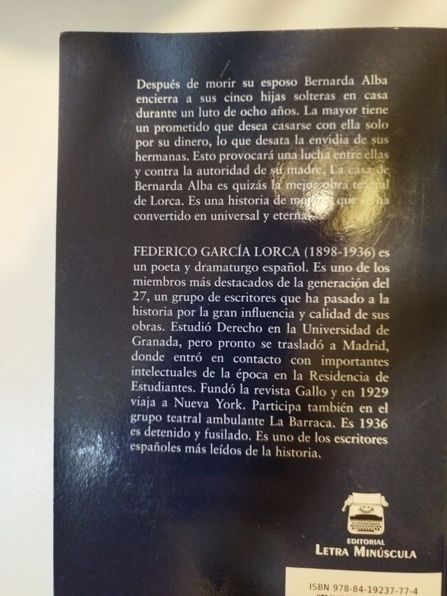 La casa de Bernarda Alba