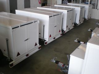 oferta lote de remolques cerrados baratos