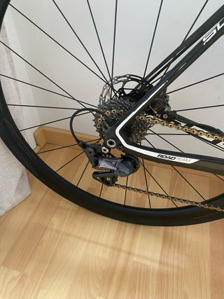 Bicicleta carretera disc 7.55 kg