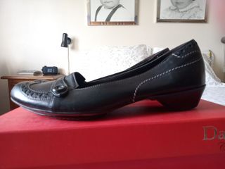 Zapato bailarina con tacón 37