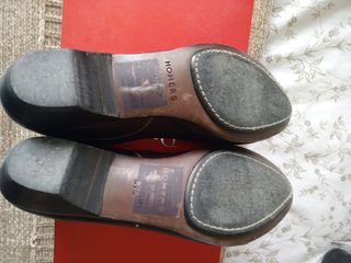 Zapato bailarina con tacón 37