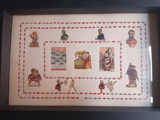 CUADRO DECOUPAGE FINALES SIGLO XIX