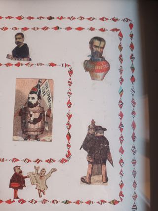 CUADRO DECOUPAGE FINALES SIGLO XIX