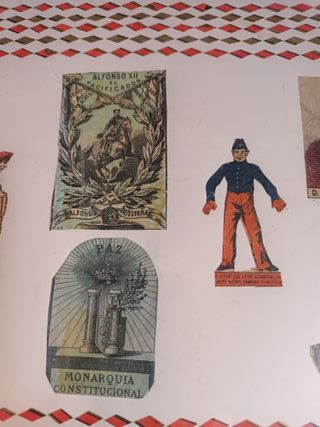 CUADRO DECOUPAGE FINALES SIGLO XIX