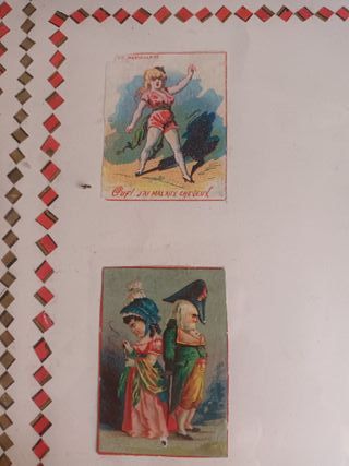 CUADRO DECOUPAGE FINALES SIGLO XIX