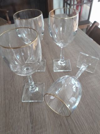 Bicchieri di cristallo per acqua