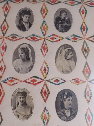 CUADRO DECOUPAGE FINALES SIGLO XIX