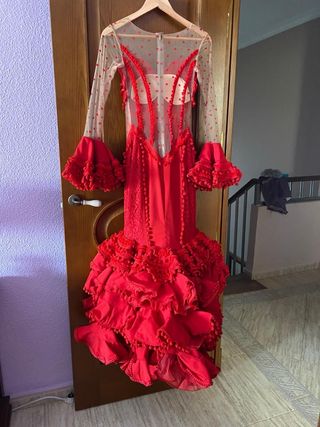 Traje flamenca