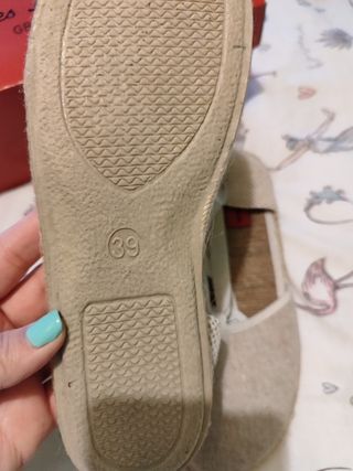 Alpargatas artesanales 39