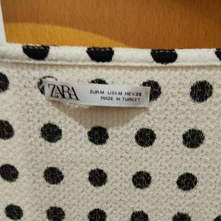 Camisa lunares Zara
