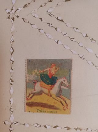 CUADRO DECOUPAGE FINALES SIGLO XIX