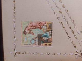 CUADRO DECOUPAGE FINALES SIGLO XIX