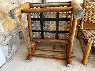 Sillas de teka diseño terraza