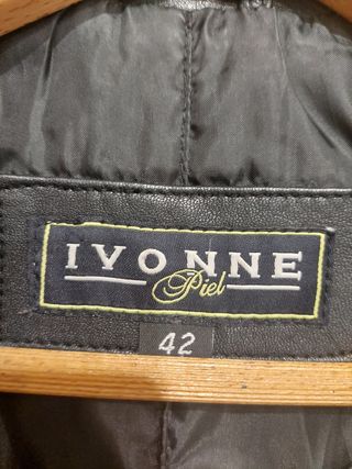 Chaqueton piel Ivonne comprada en el corte inglés