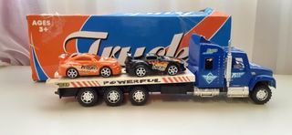 Camión y 2 coches