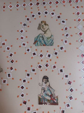 CUADRO DECOUPAGE FINALES SIGLO XIX