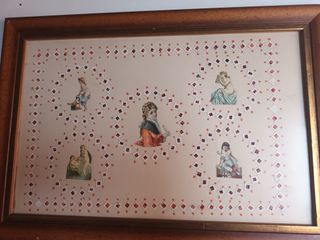 CUADRO DECOUPAGE FINALES SIGLO XIX