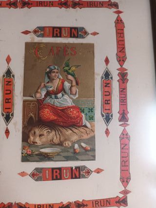 CUADRO DECOUPAGE FINALES SIGLO XIX