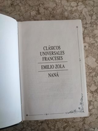 Libro Clásicos Universales Franceses