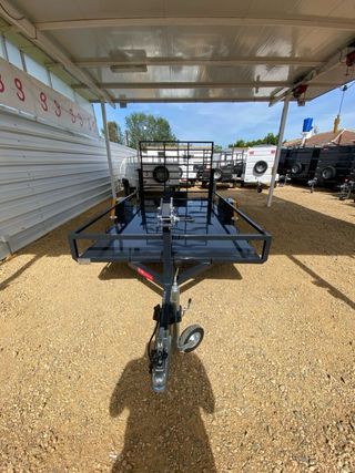 Remolque batea un eje, plataforma