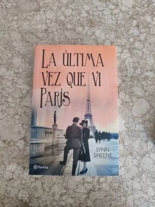Libro La última vez que vi París