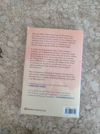 Libro La última vez que vi París