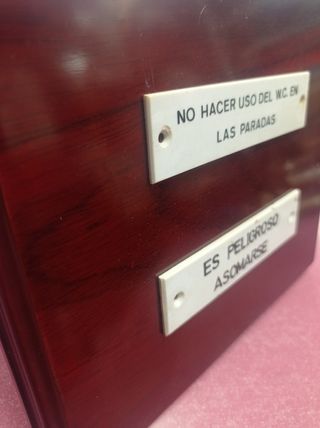 Placas tren