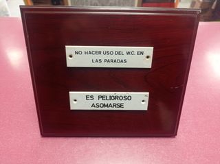 Placas tren