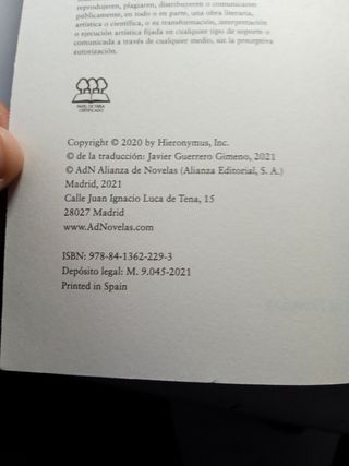 Michael Connelly, Advertencia razonable