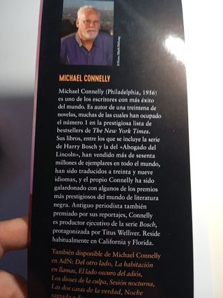 Michael Connelly, Advertencia razonable
