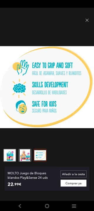 Bloques construcción silicona juguete bebé