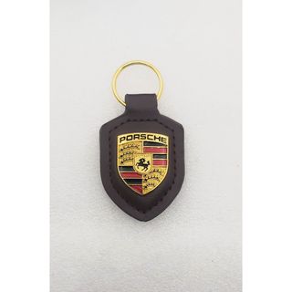 LLAVERO PORSCHE CUERO COLOR MARR'ON
