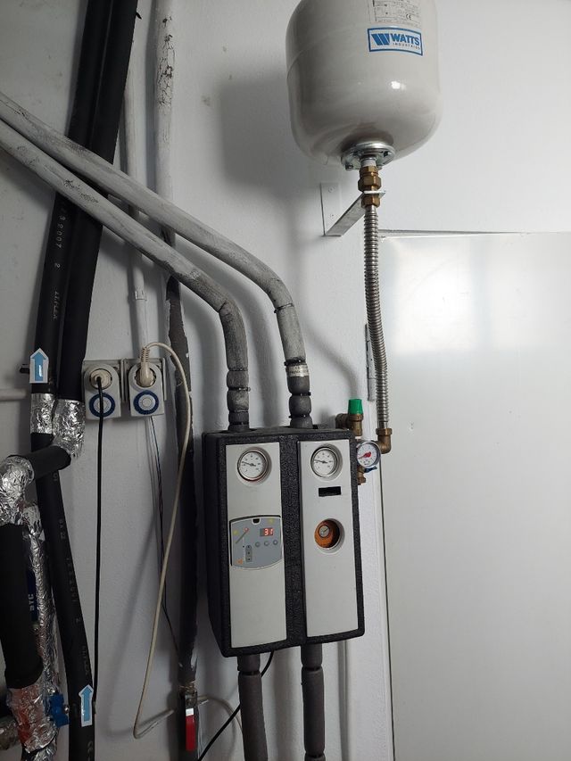 Kit solar ACS,  placa y accesorios