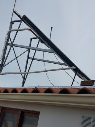 Kit solar ACS,  placa y accesorios