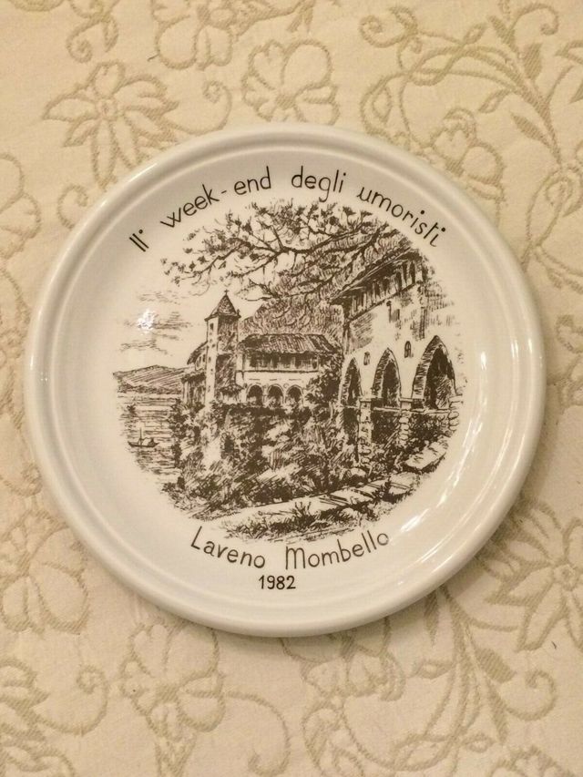 Piatto 2° week-end degli umoristi - Laveno.