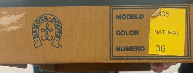 Botas  valverde del camino