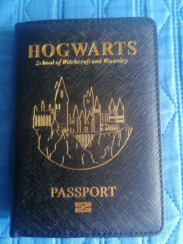 Funda para pasaporte Hogwarts