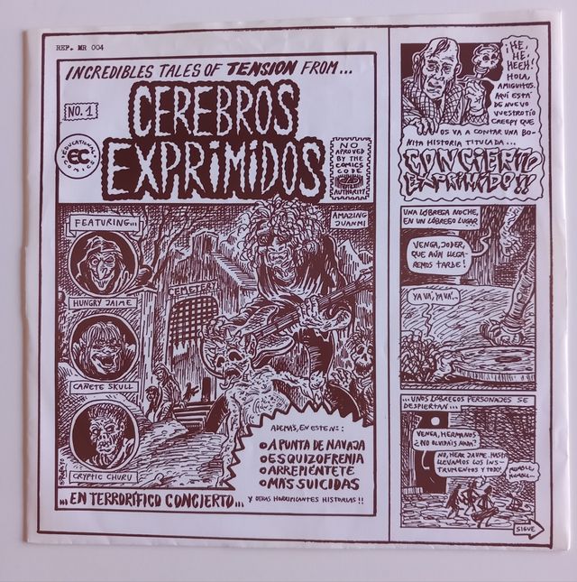 Vinilo Cerebros Exprimidos