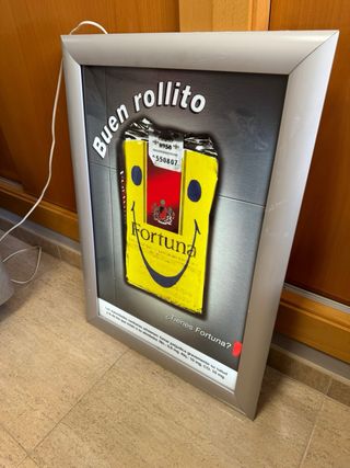 Cuadro decoración iluminado