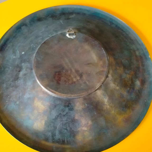 Piatto decorativo egiziano Vintage