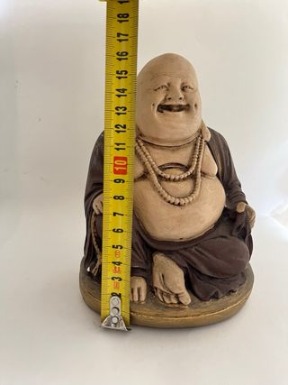 Buda da felicidade em gesso