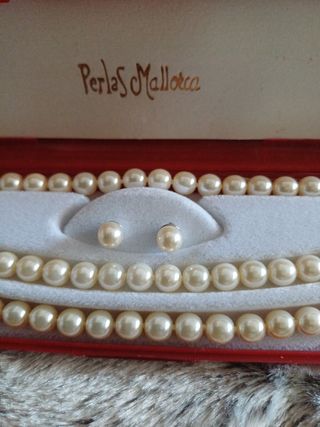 Conjunto de perlas Mallorca